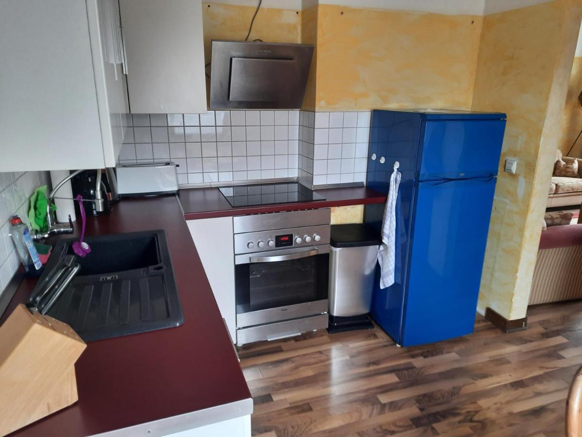 Alte Weberei Lägenhet Straupitz Exteriör bild