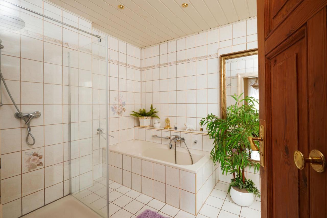 Alte Weberei Lägenhet Straupitz Exteriör bild