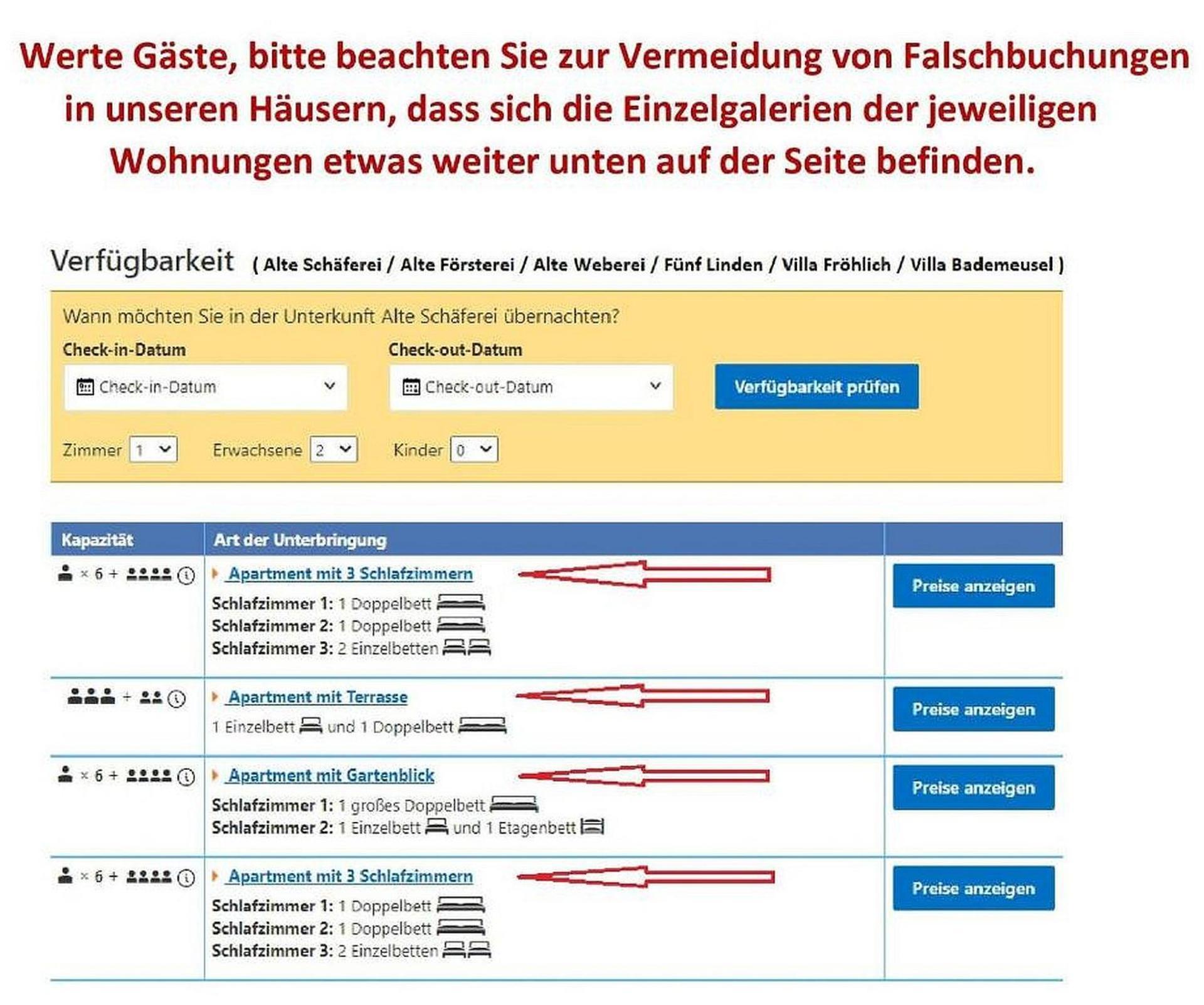 Alte Weberei Lägenhet Straupitz Rum bild